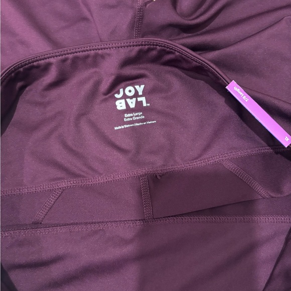 JoyLab Women’s Plum 7/8 High Rise Leggings - Picture 4 of 4